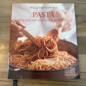 Williams-Sonoma Pasta Cookbook with Step-by-Step Photos
